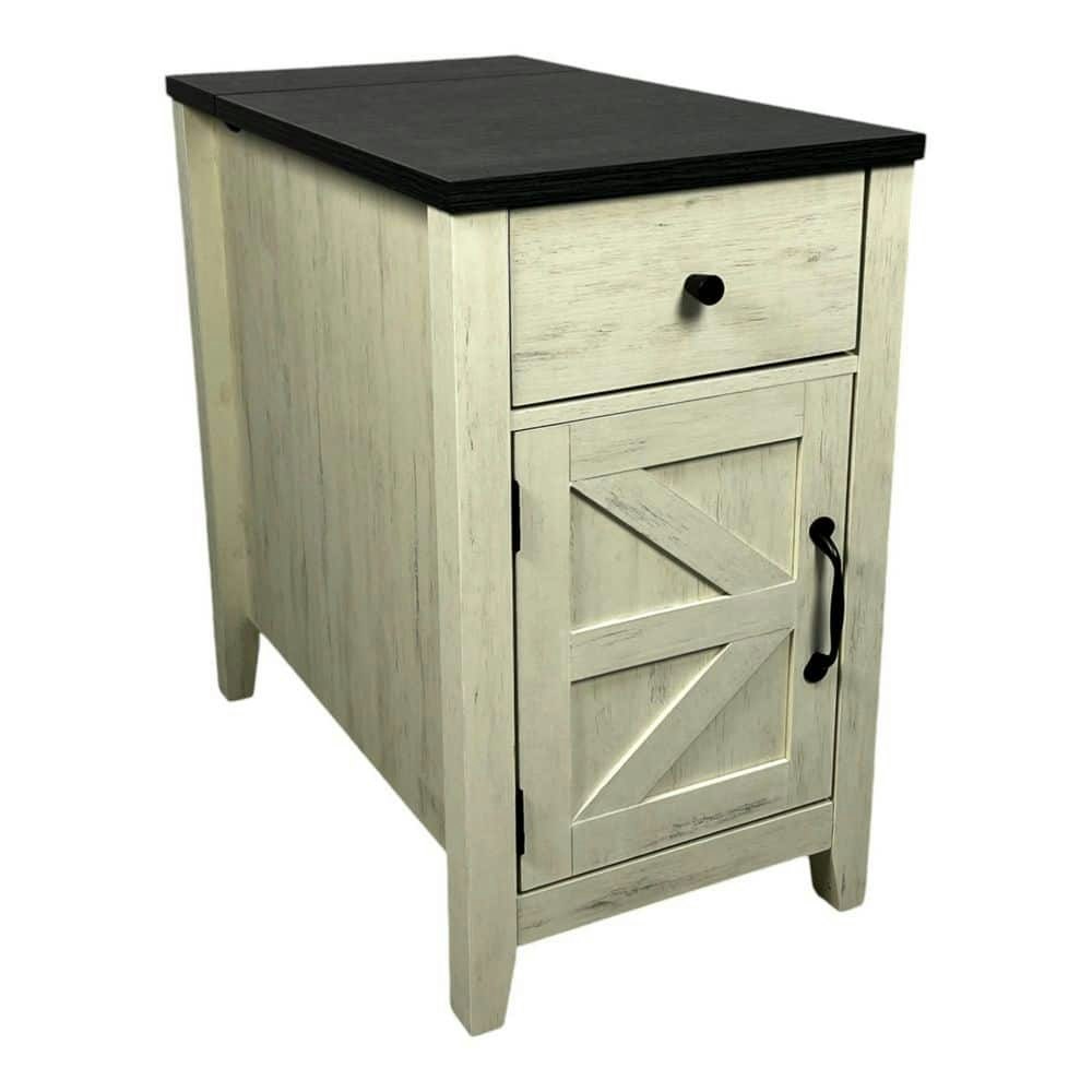 Rae Farmhouse 1-Drawer Nightstand with Barn Door: $96.10 Rae Farmhouse 1-Drawer Nightstand with Barn Door: $96.10