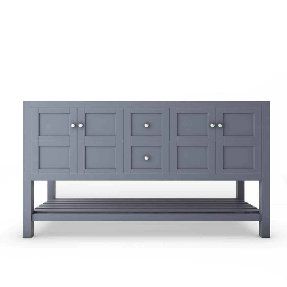 Alicia 59-Inch Bath Vanity Cabinet: $1,095.63