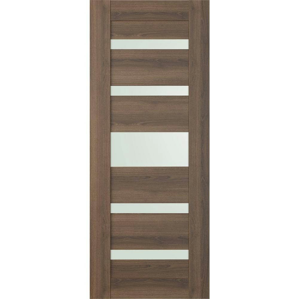 Vona 18-inch x 96-inch 5-Lite Frosted Glass Composite Interior Door Slab: $528 Vona 18-inch x 96-inch 5-Lite Frosted Glass Composite Interior Door Slab: $528