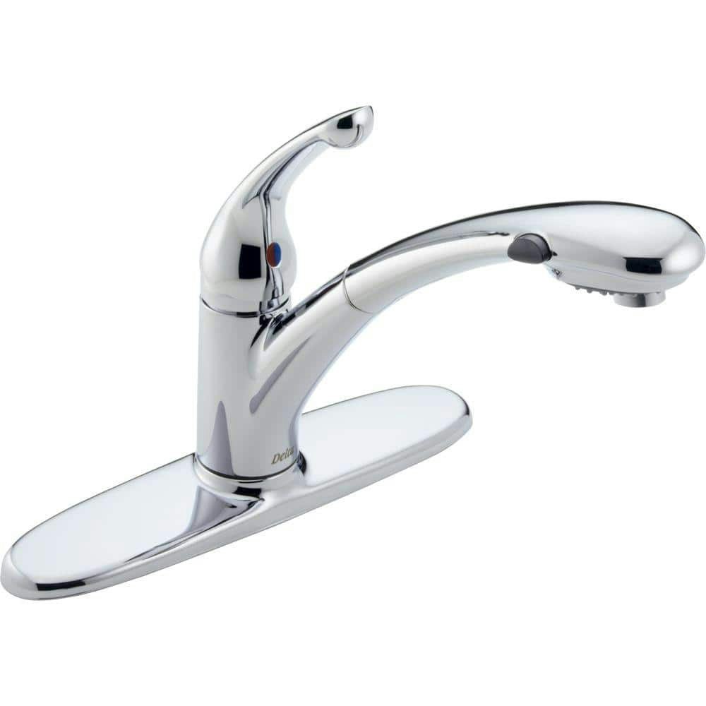 Signature Single-Handle Pull-Out Kitchen Faucet: $262.37 Signature Single-Handle Pull-Out Kitchen Faucet: $262.37