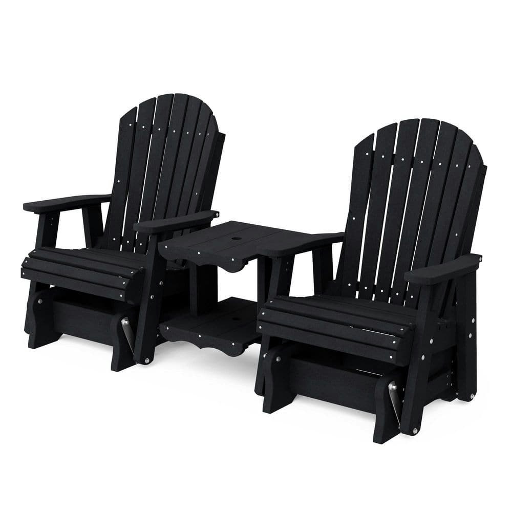 Heritage 2-Person HDPE Plastic Outdoor Glider Set: $1,629 Heritage 2-Person HDPE Plastic Outdoor Glider Set: $1,629