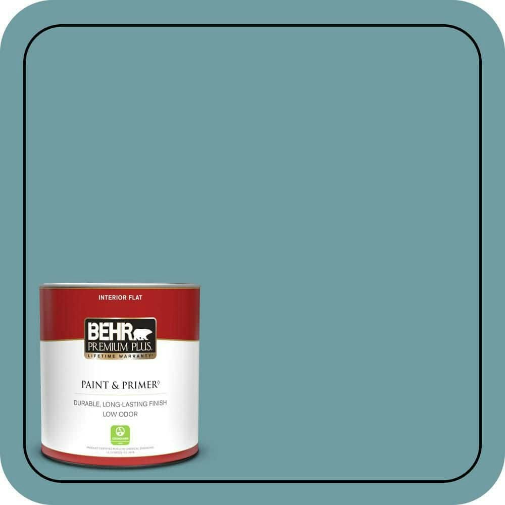 Voyage Flat Interior Paint and Primer 1-Quart: $17.48