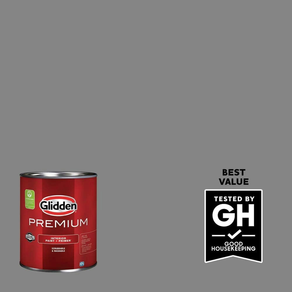 PPG Dover Gray Satin Interior Latex Paint 1-Quart: $16.48