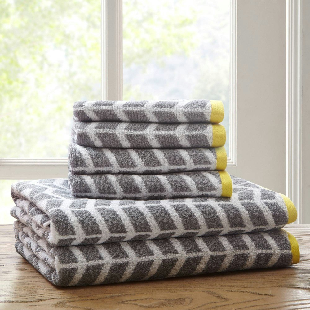 Intelligent Design 6-Piece Jacquard Bath Towel Set: $39.99 Intelligent Design 6-Piece Jacquard Bath Towel Set: $39.99