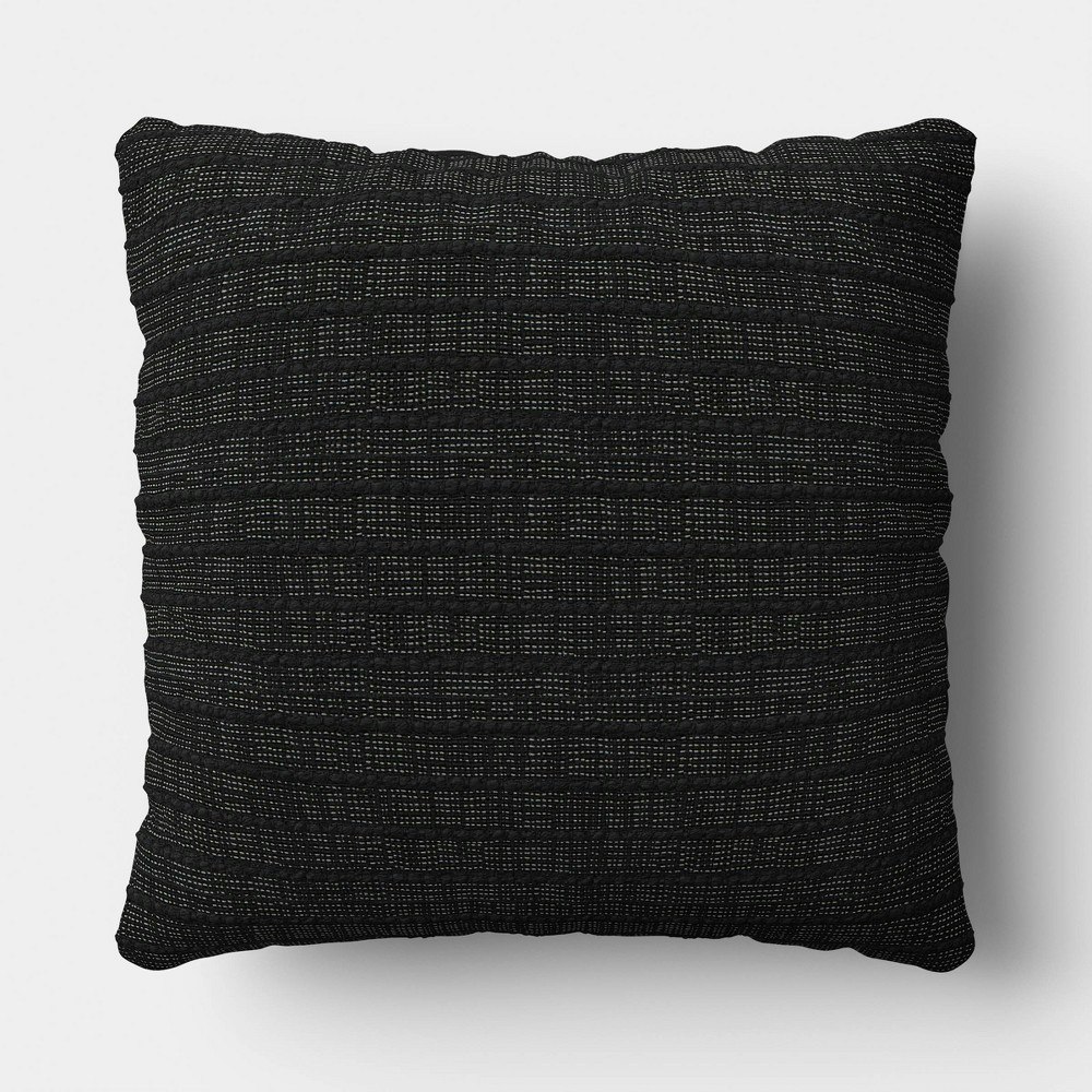 Threshold 18"x18" Solid Textural Woven Pillow: $30 Threshold 18"x18" Solid Textural Woven Pillow: $30