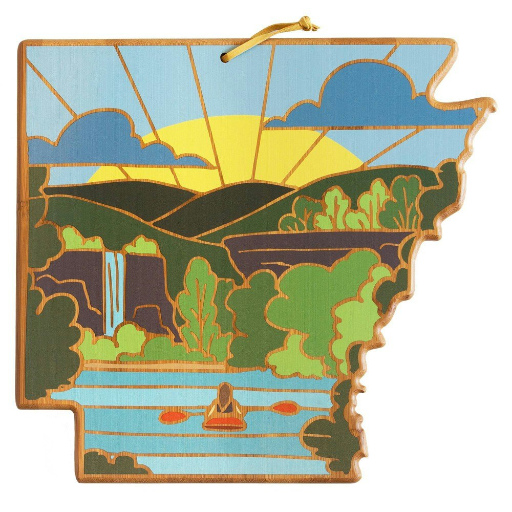 Totally Bamboo 12"x13" Arkansas Cutting Board: $39.99 Totally Bamboo 12"x13" Arkansas Cutting Board: $39.99