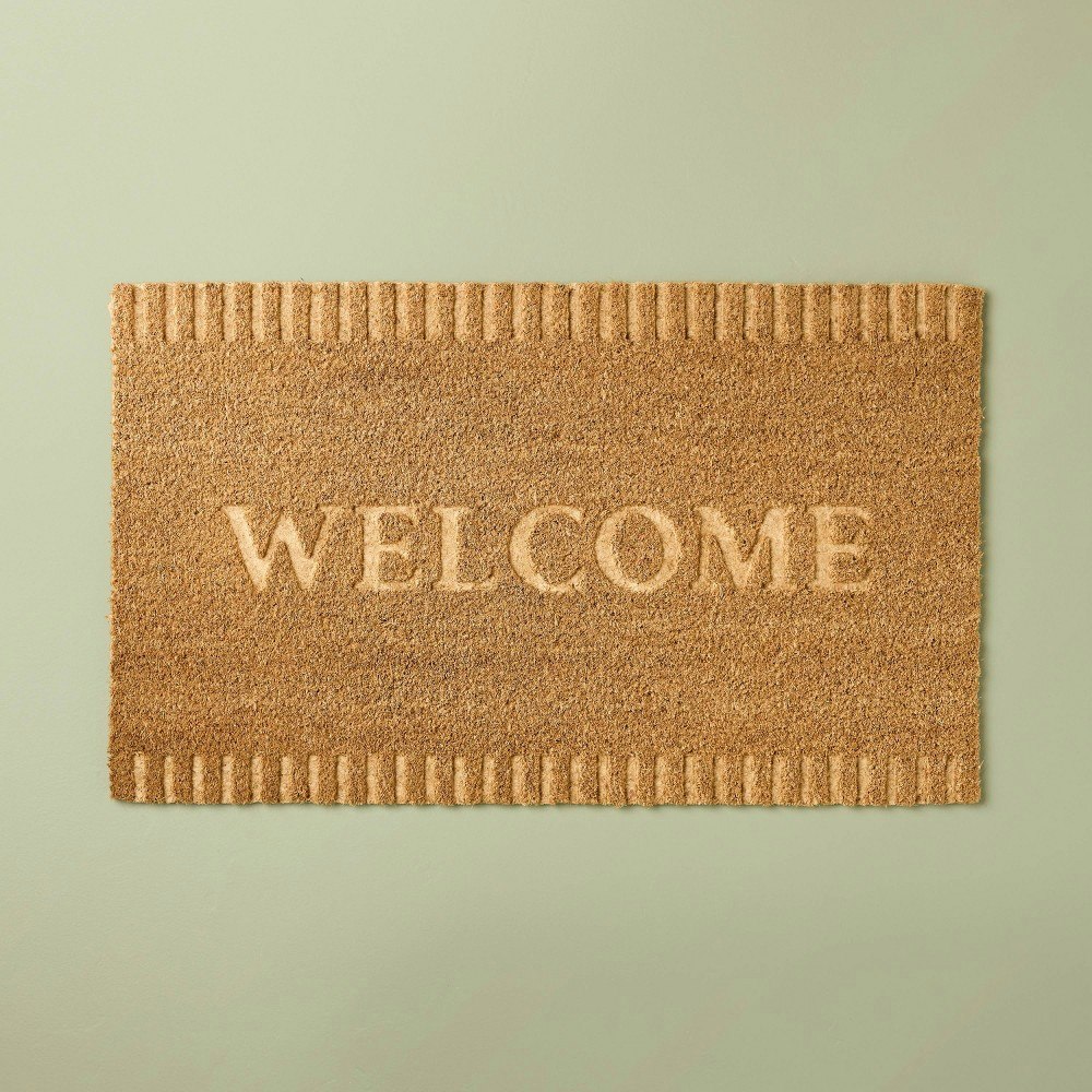 Hearth & Hand with Magnolia Welcome Door Mat: $24.99 Hearth & Hand with Magnolia Welcome Door Mat: $24.99