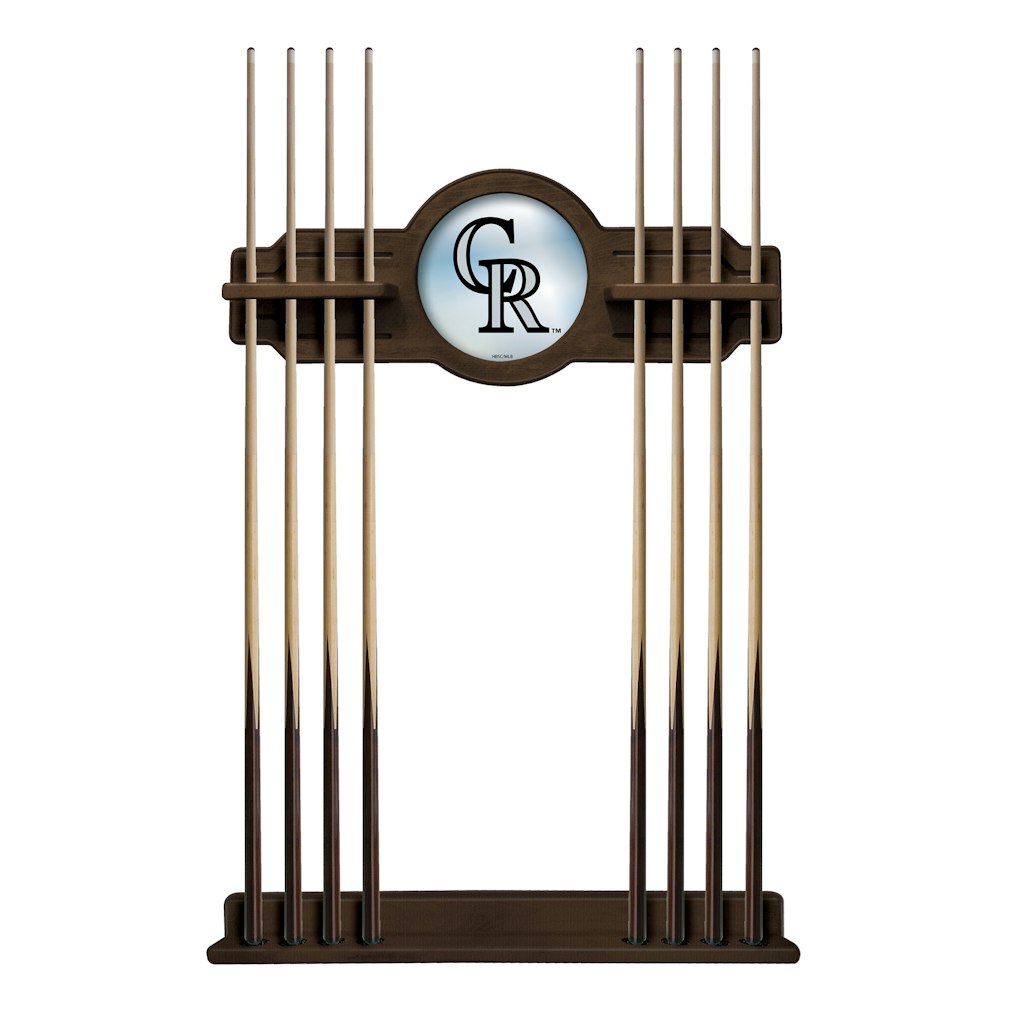 Navajo Colorado Rockies 8-Stick Wood Pool Cue Rack: $371.99 Navajo Colorado Rockies 8-Stick Wood Pool Cue Rack: $371.99