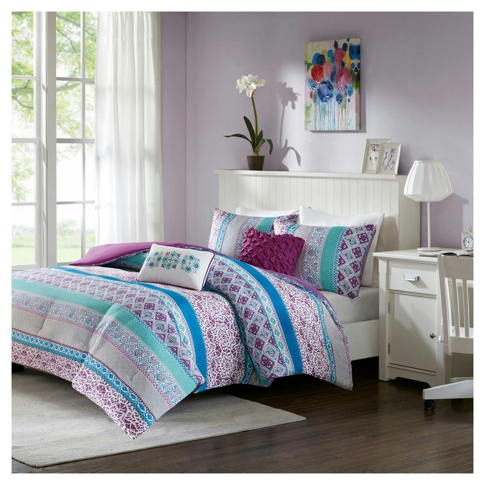 Intelligent Design Callie Floral Printed Comforter Set 5-Piece: $41.49 Intelligent Design Callie Floral Printed Comforter Set 5-Piece: $41.49