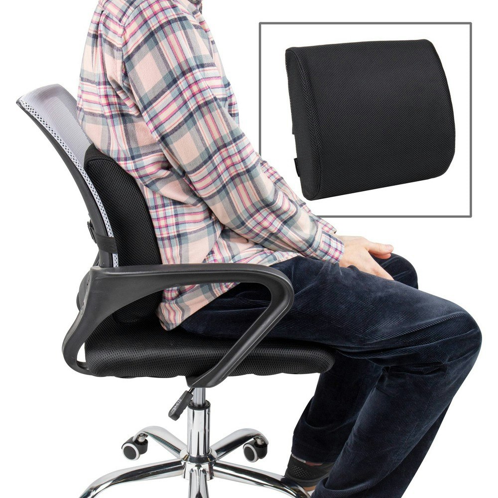 Mind Reader Memory Foam Lumbar Support Back Cushion: $27.99 Mind Reader Memory Foam Lumbar Support Back Cushion: $27.99