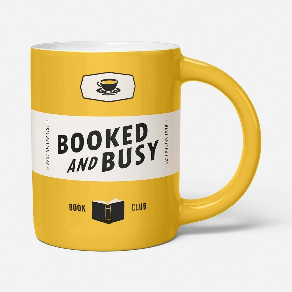 16-oz Booked and Busy Mug: $8 16-oz Booked and Busy Mug: $8