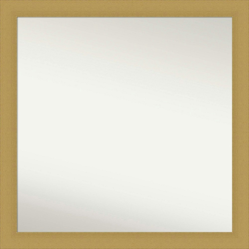 Amanti Art 30" x 30" Non-Beveled Bathroom Wall Mirror: $159.99 Amanti Art 30" x 30" Non-Beveled Bathroom Wall Mirror: $159.99