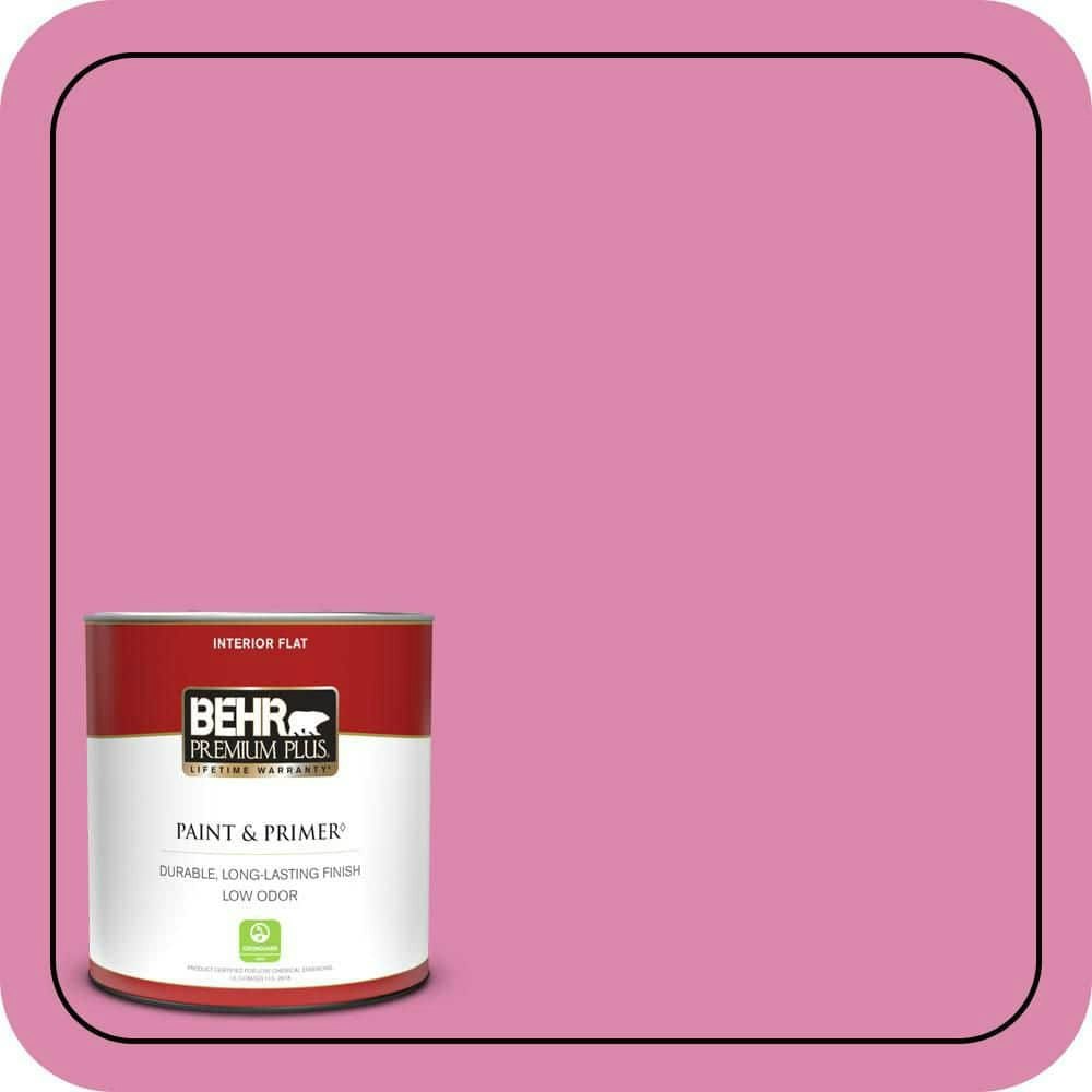 1-Quart Springtime Bloom Flat Interior Paint and Primer: $17.48