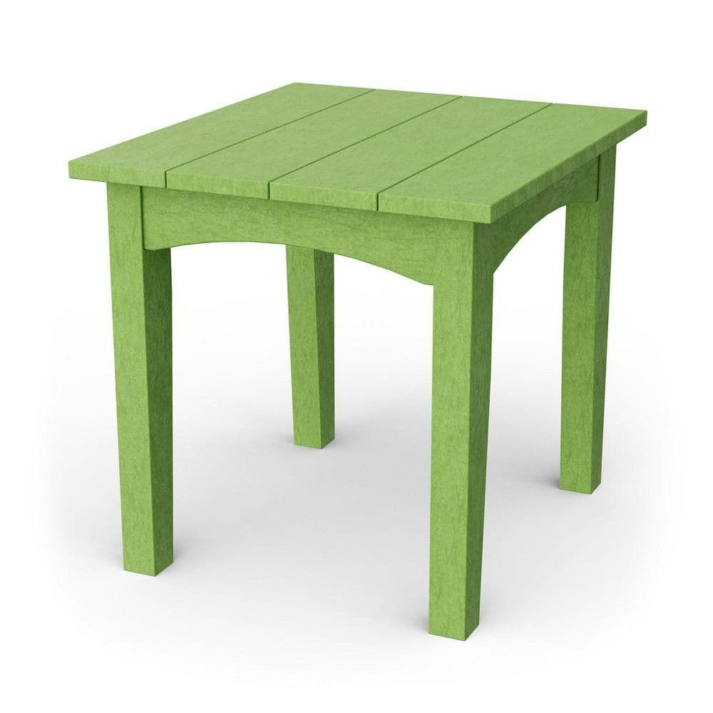 Heritage HDPE Plastic Outdoor End Table: $289 Heritage HDPE Plastic Outdoor End Table: $289