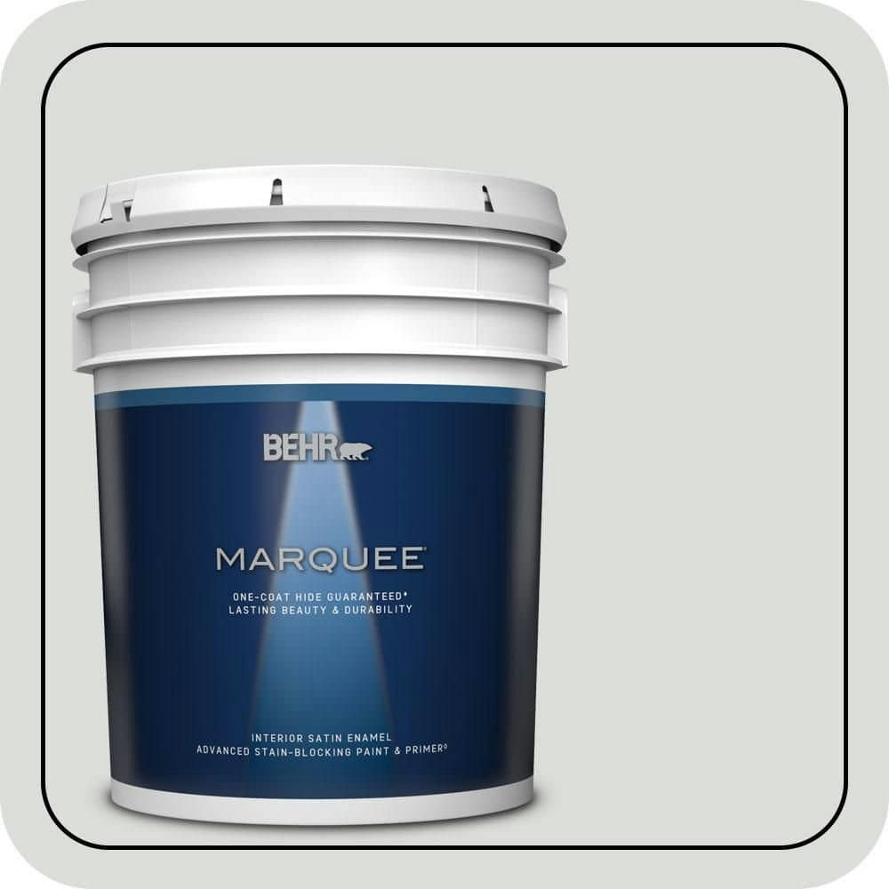 Behr Premium Plus 5-Gallon Satin Enamel Interior Paint and Primer: $287 Behr Premium Plus 5-Gallon Satin Enamel Interior Paint and Primer: $287