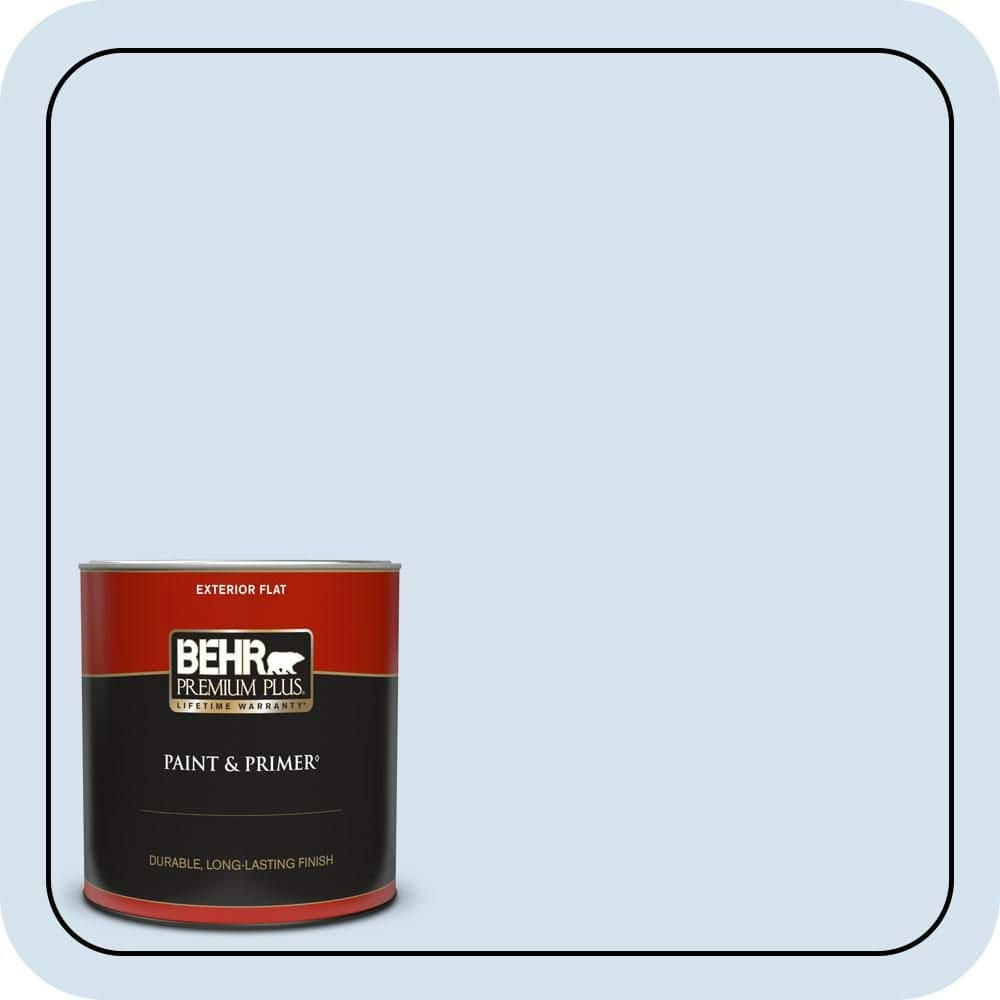 Blooming Aster Flat Exterior Paint and Primer 1-Quart: $23.98 Blooming Aster Flat Exterior Paint and Primer 1-Quart: $23.98