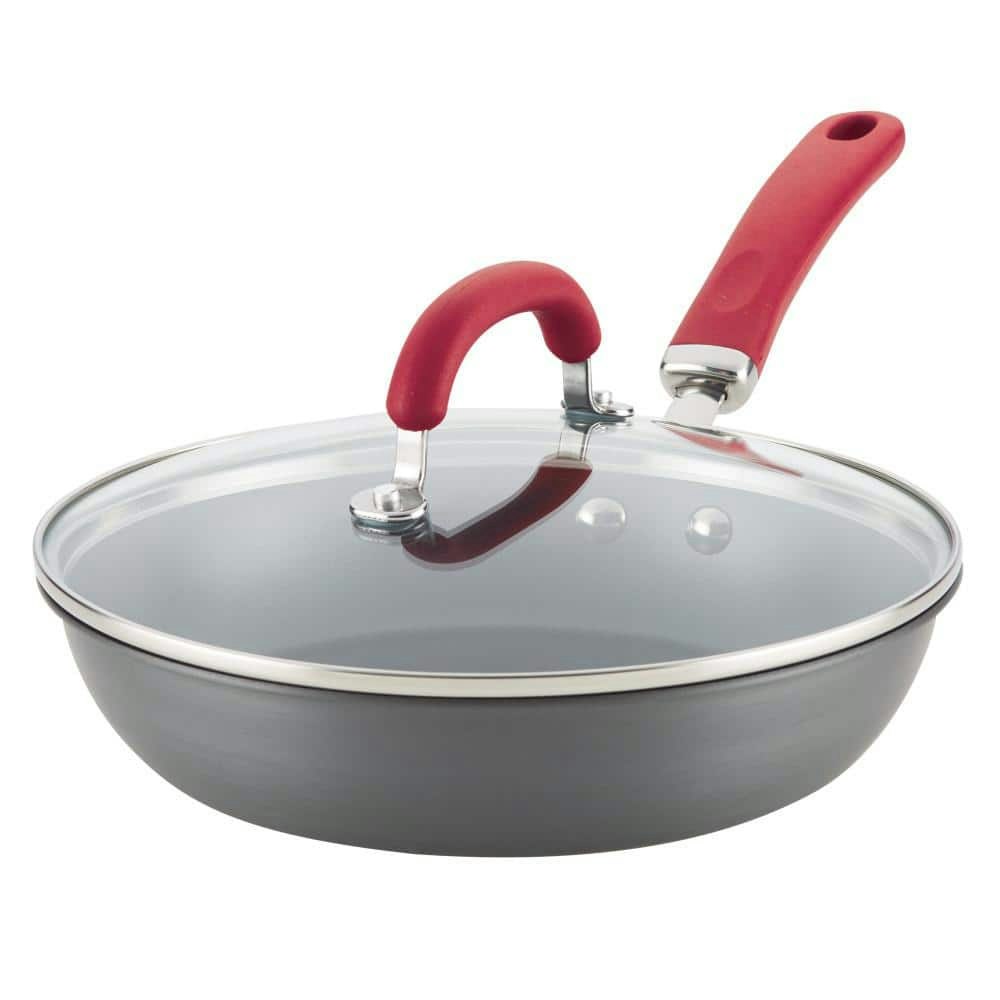 Create Delicious 10.25-inch Hard-Anodized Aluminum Nonstick Skillet with Lid: $44.99 Create Delicious 10.25-inch Hard-Anodized Aluminum Nonstick Skillet with Lid: $44.99
