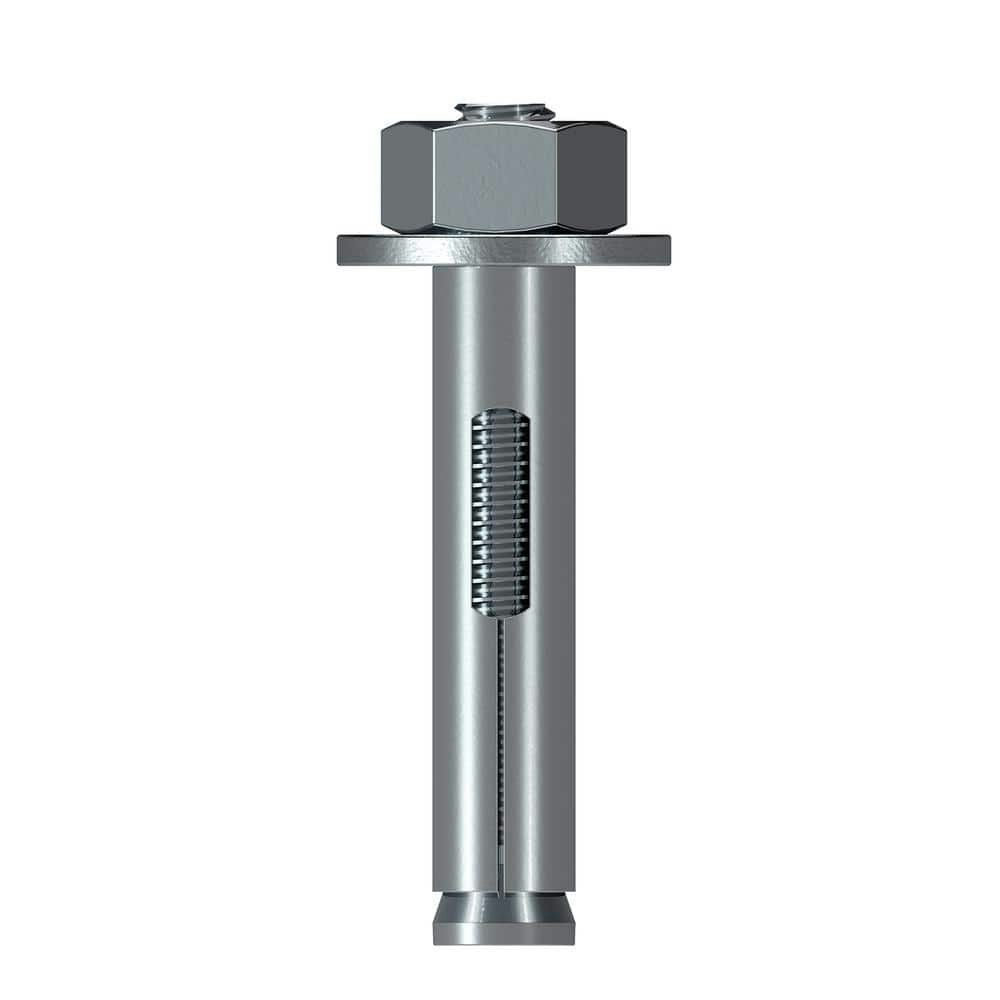 Sleeve-All 3/8" x 1-7/8" Hex Head Stainless Steel Sleeve Anchor 50-Pack: $94.70 Sleeve-All 3/8" x 1-7/8" Hex Head Stainless Steel Sleeve Anchor 50-Pack: $94.70