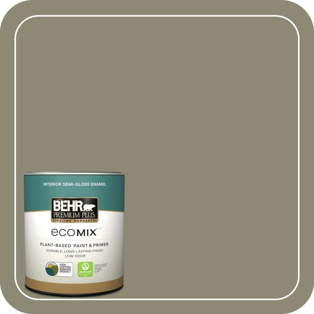 Witch Hazel Semi-Gloss Interior Paint and Primer 1-Quart: $22.48