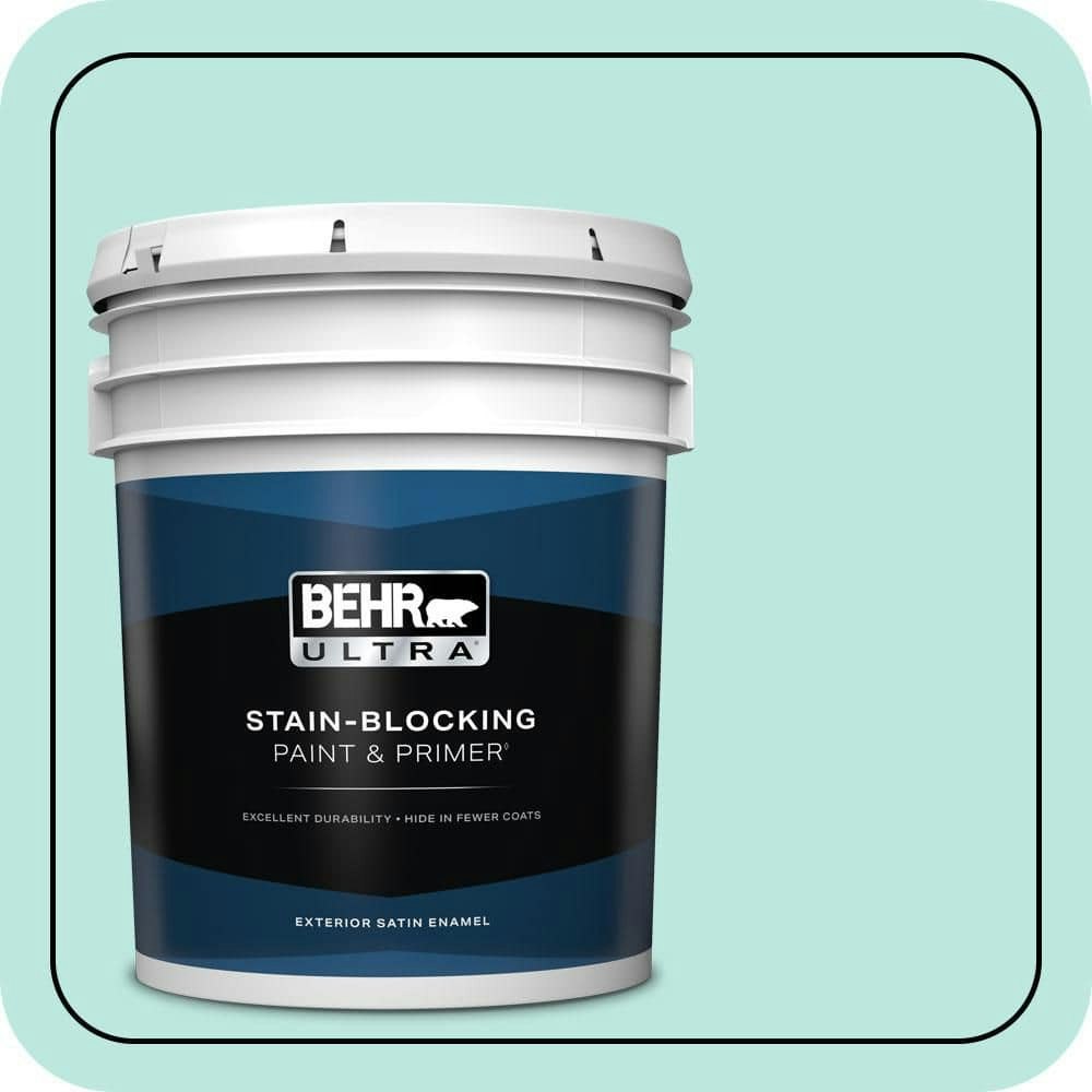Behr Premium Plus 5-Gallon Cool Jazz Satin Exterior Paint and Primer: $283