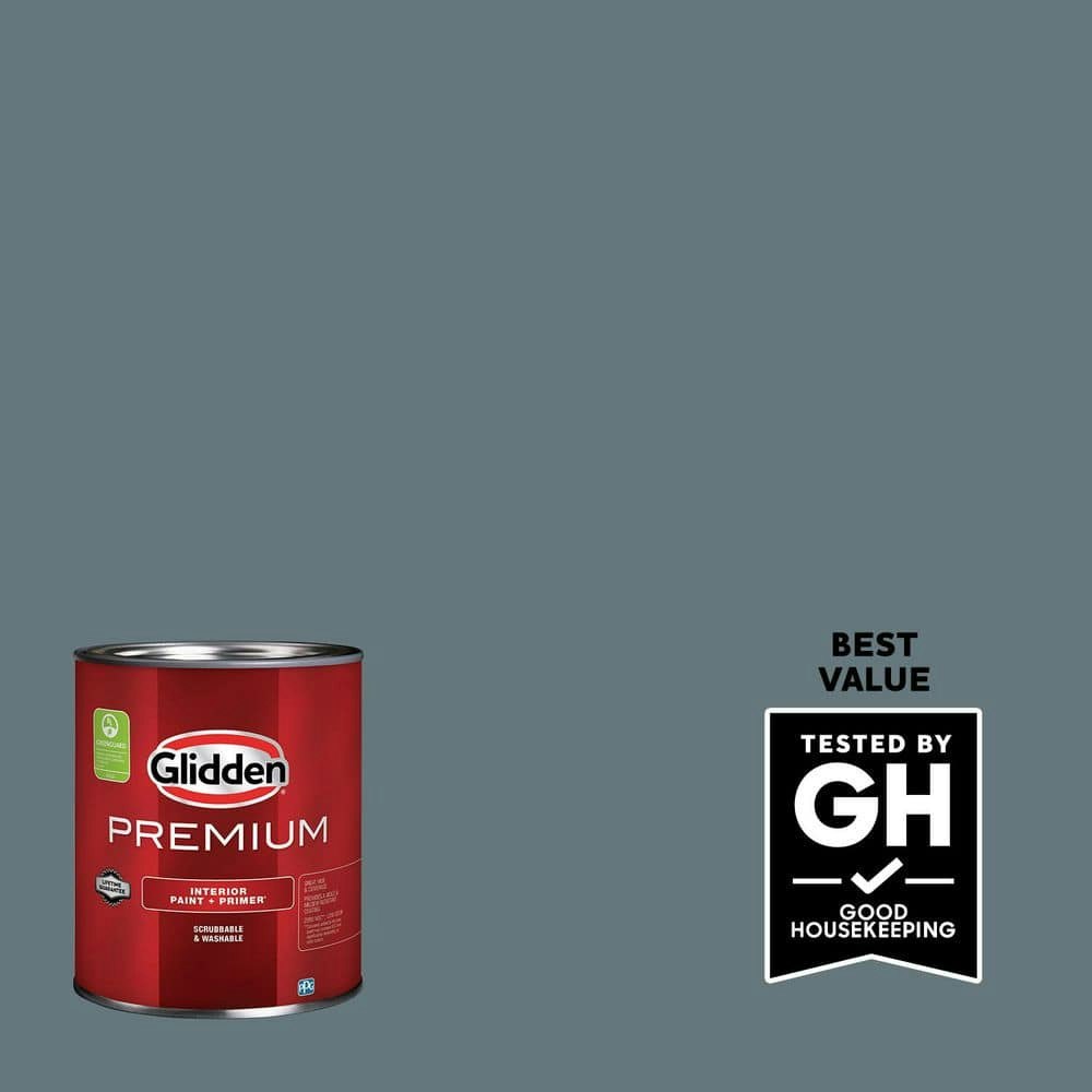PPG Night Rendezvous 1-Quart Semi-Gloss Interior Latex Paint: $17.48