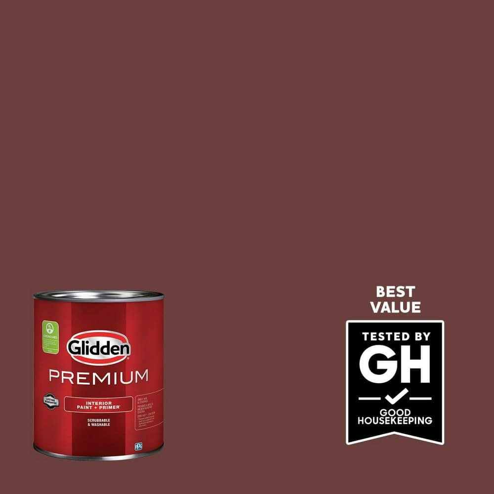 PPG Burgundy Wine 1-Quart Eggshell Interior Latex Paint: $15.48