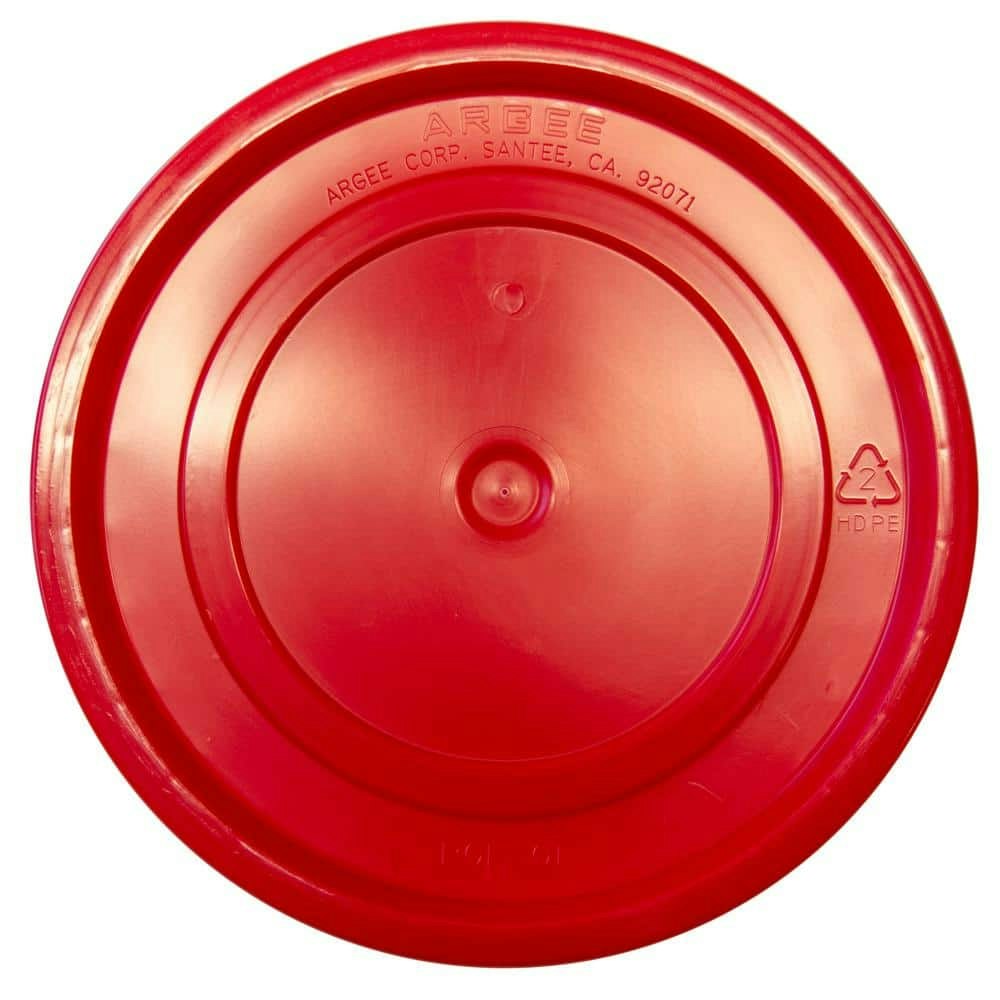 5-Gallon Red Lid 60-Pack: $118.17