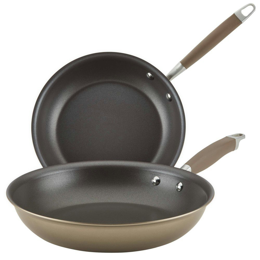 Anolon Advanced Home 10.25" and 12.75" Nonstick Open Fry Pan 2-Pack: $79.99 Anolon Advanced Home 10.25" and 12.75" Nonstick Open Fry Pan 2-Pack: $79.99