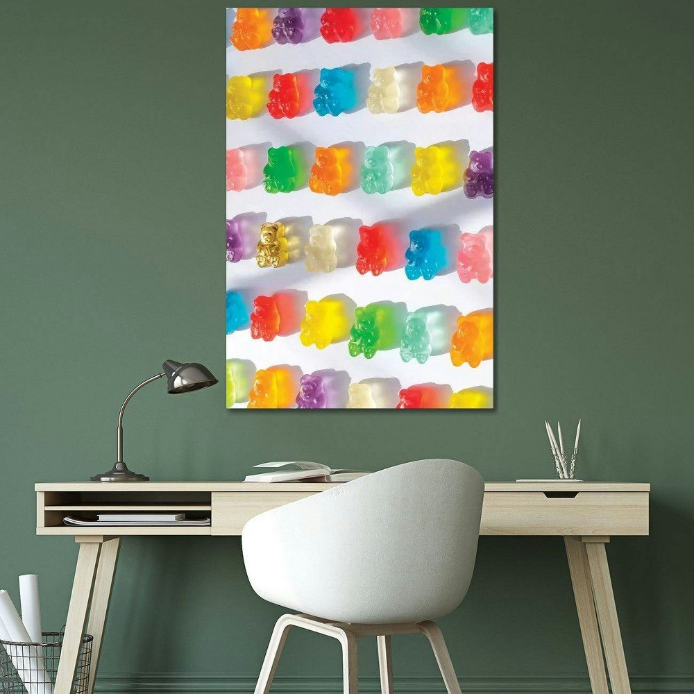 iCanvas 26"x18" Stained Glass Gummies Canvas Wall Art: $58.99 iCanvas 26"x18" Stained Glass Gummies Canvas Wall Art: $58.99