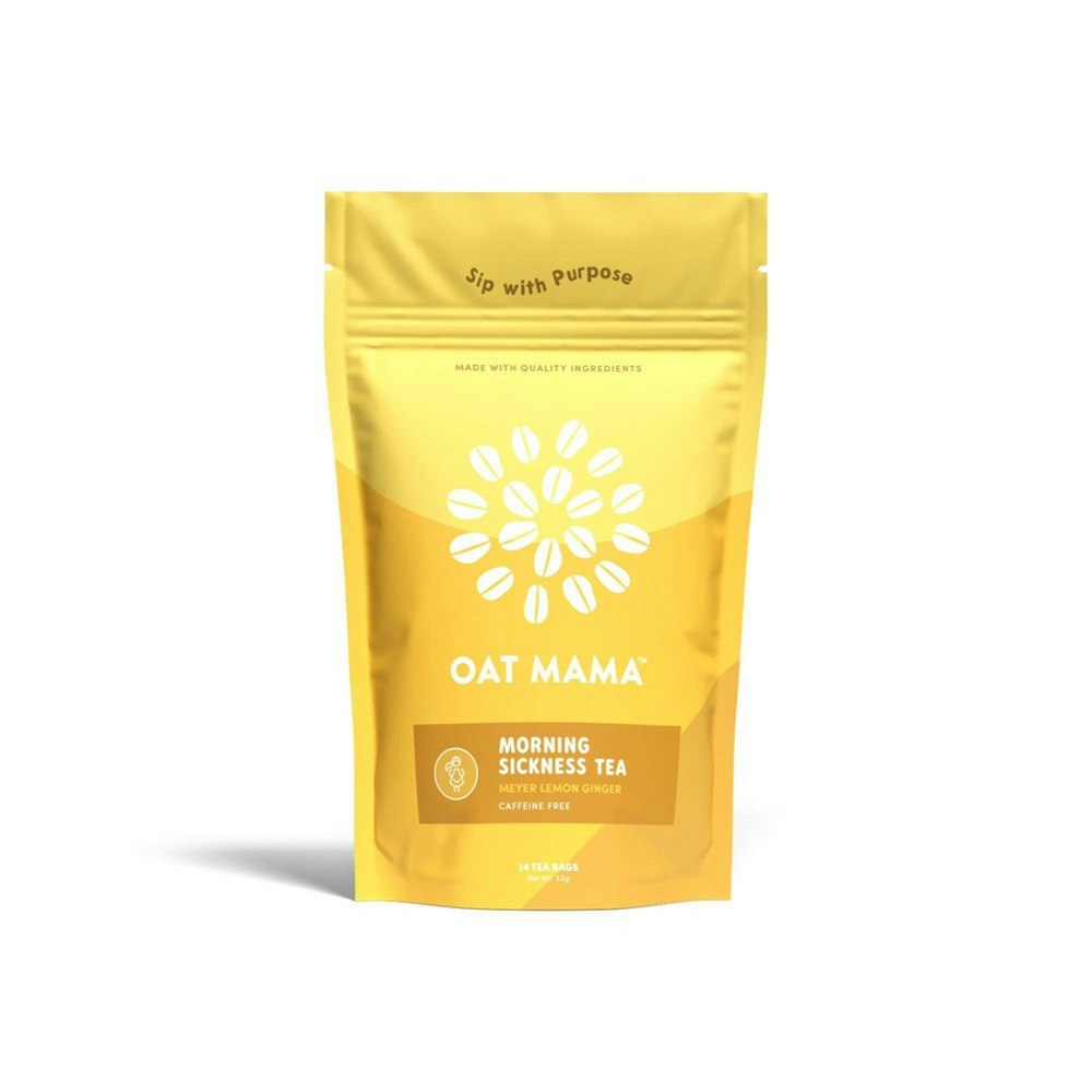 Oat Mama Morning Sickness Lemon Ginger Herbal Tea 12-Pack: $17.99