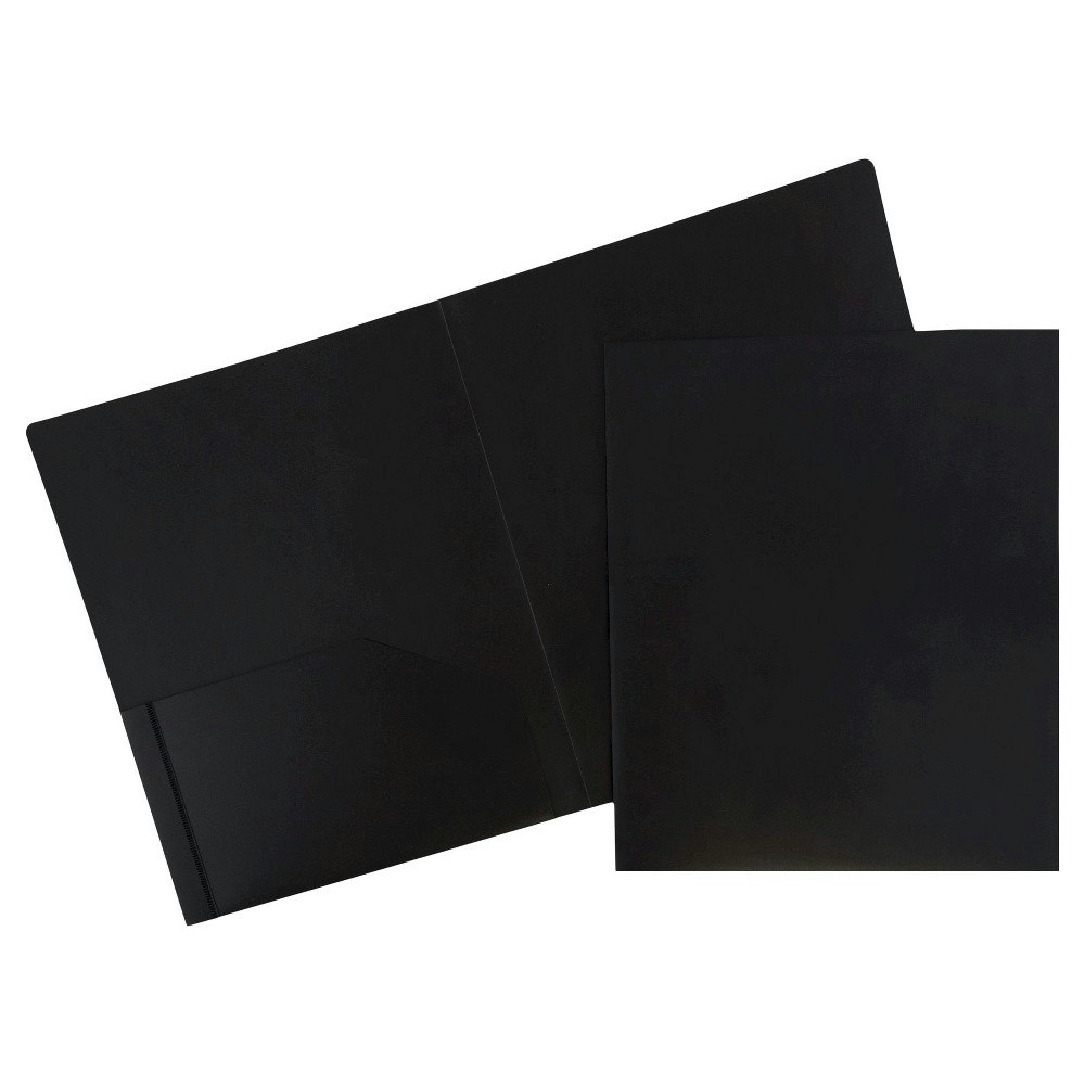 JAM 2-Pocket Heavy Duty Plastic Folders 6-Pack: $16.99 JAM 2-Pocket Heavy Duty Plastic Folders 6-Pack: $16.99