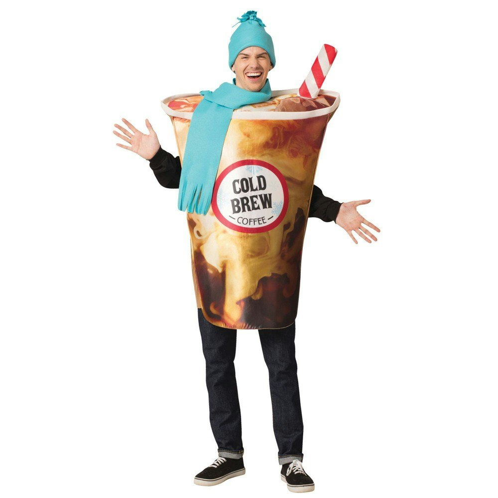 Imposta Costumes Adult Cold Brew Coffee Bodysuit: $55.99 Imposta Costumes Adult Cold Brew Coffee Bodysuit: $55.99