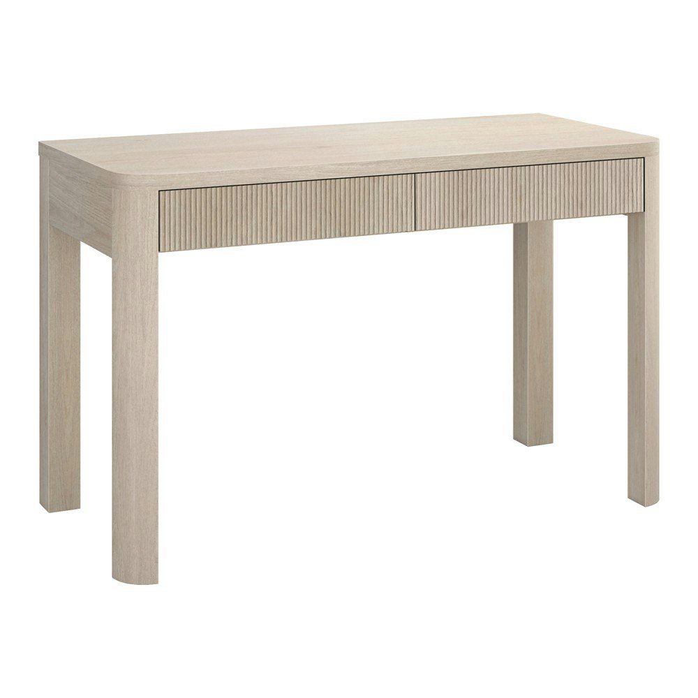 Hudson and Canal Branham 48-Inch Fluted Rectangular Desk: $343.99 Hudson and Canal Branham 48-Inch Fluted Rectangular Desk: $343.99