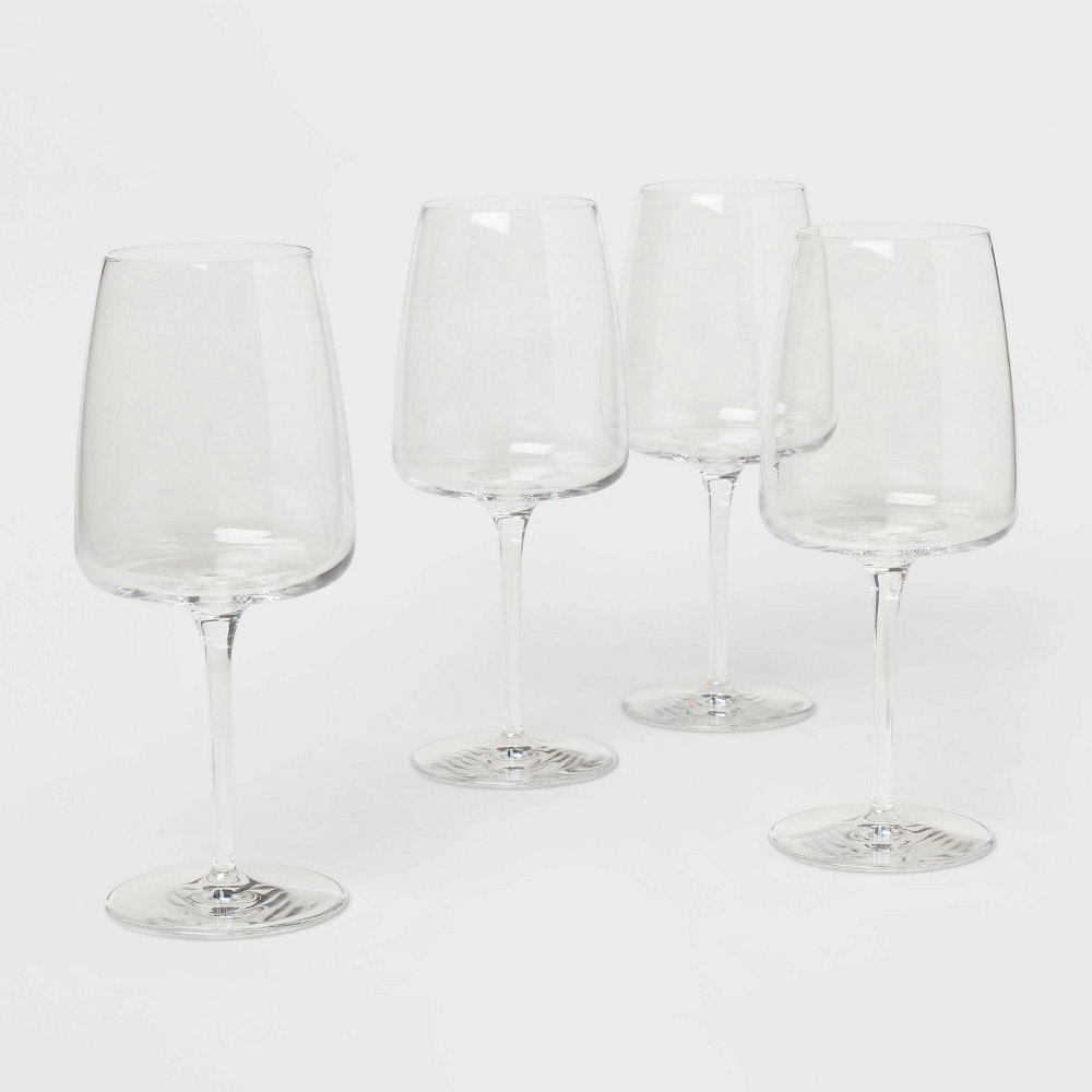 Simsbury 15.75oz White Wine Glasses 4-Pack: $30 Simsbury 15.75oz White Wine Glasses 4-Pack: $30
