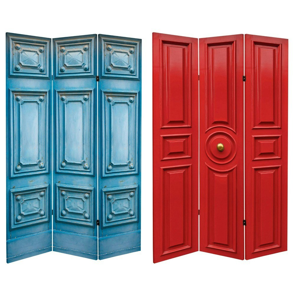 Oriental Furniture 6-Foot 3-Panel Folding Canvas Room Divider: $149.99