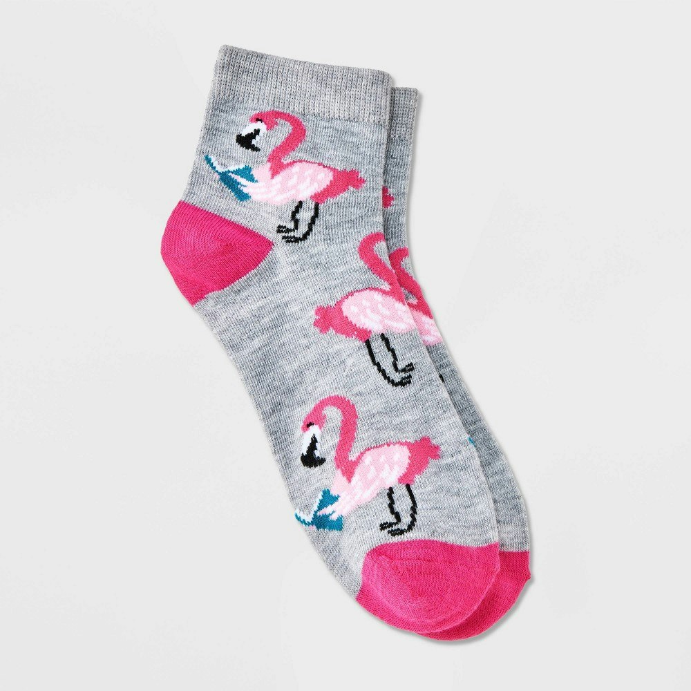 Women's Flamingo Ankle Socks: $3 Women's Flamingo Ankle Socks: $3