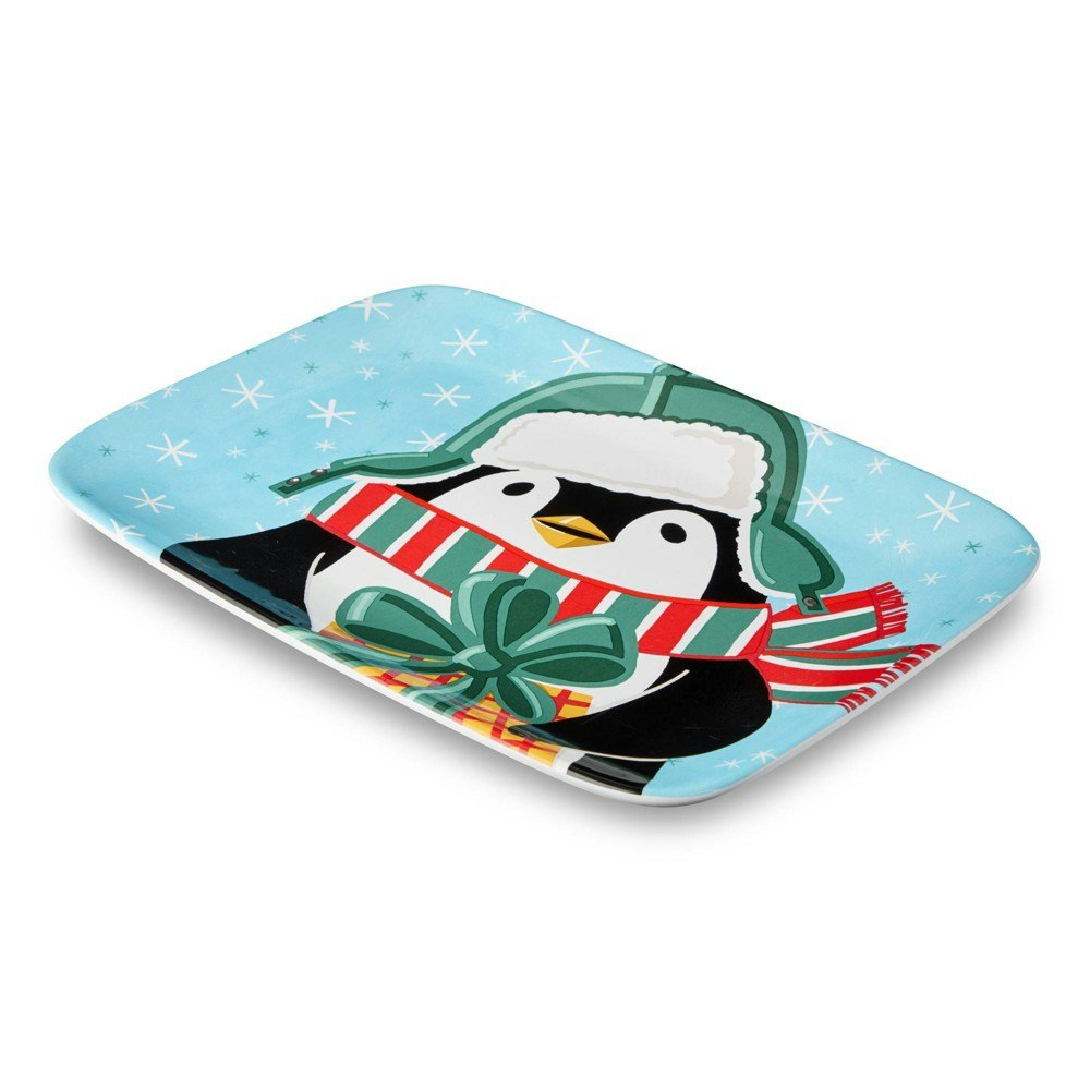 Certified International Christmas Whimsy Penguin Rectangular Platter: $41.99 Certified International Christmas Whimsy Penguin Rectangular Platter: $41.99