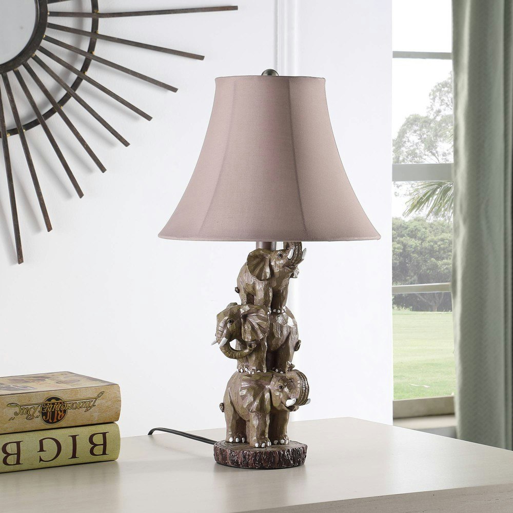 Ore International 21-Inch Wildlife Stacked Elephant Table Lamp: $64.99 Ore International 21-Inch Wildlife Stacked Elephant Table Lamp: $64.99