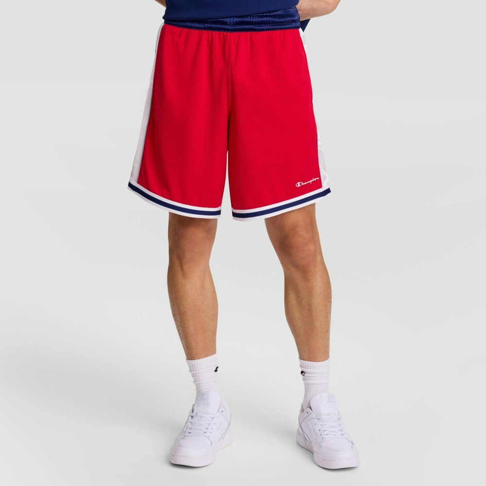 Champion 9-inch World Game Floral Varsity Shorts: $30