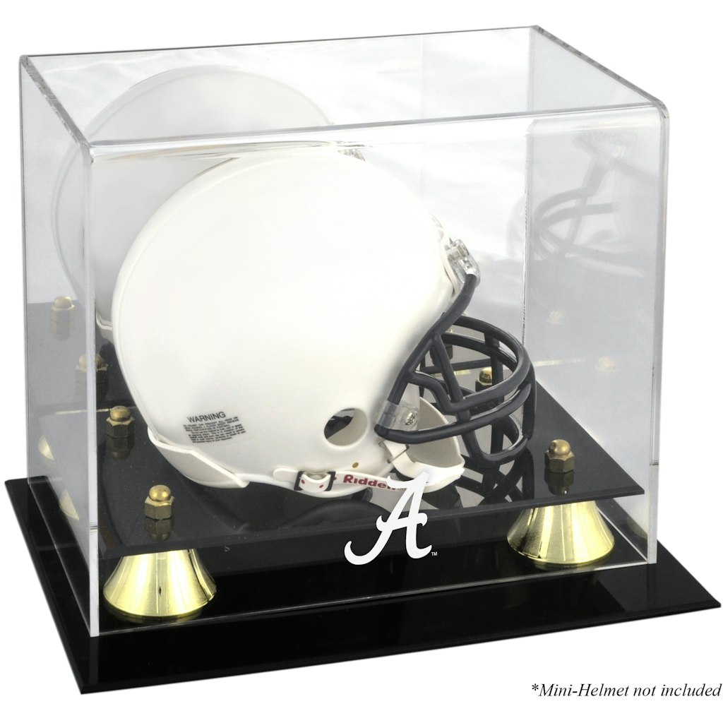 Alabama Crimson Tide Mini Helmet Display Case: $49.99 Alabama Crimson Tide Mini Helmet Display Case: $49.99