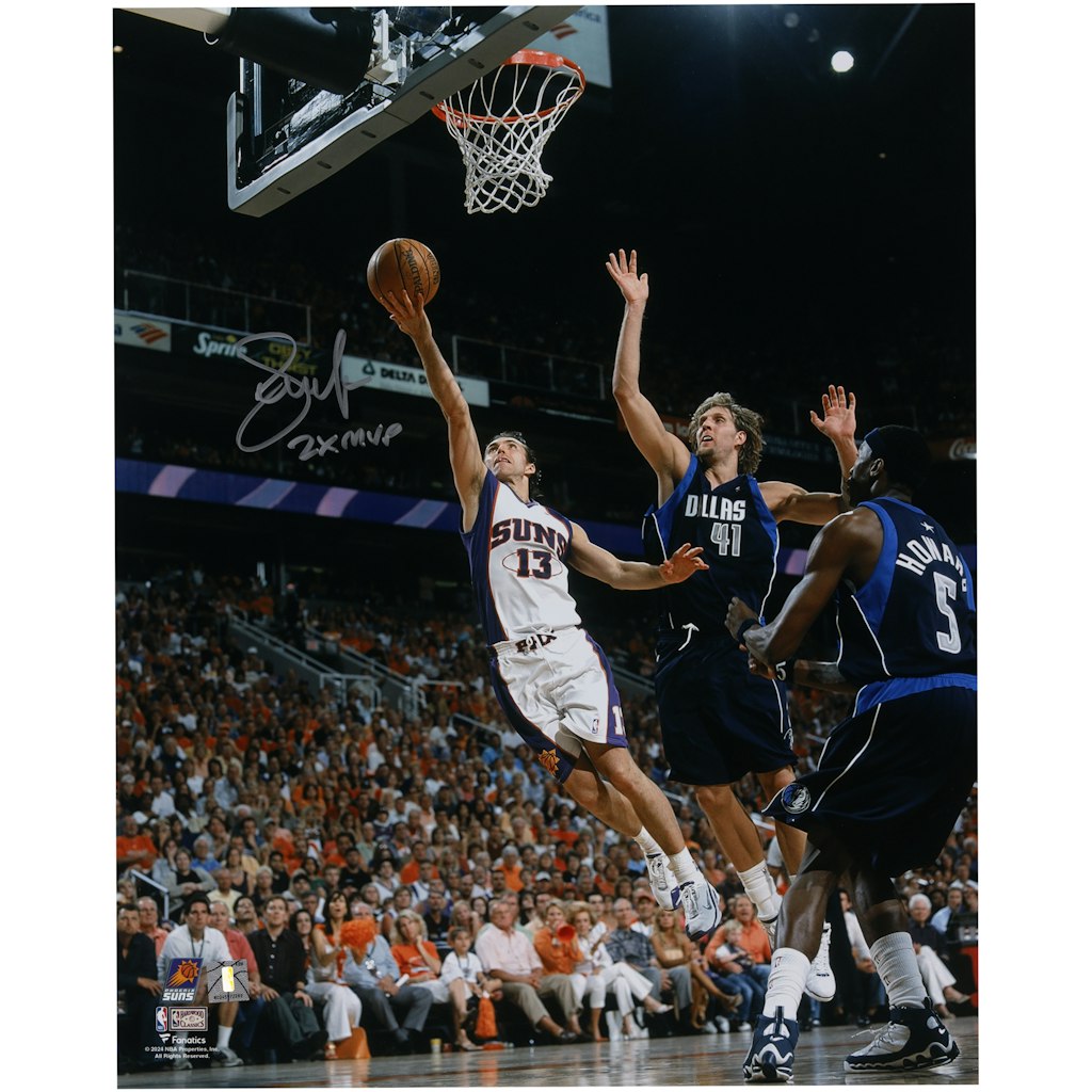 Steve Nash Autographed 16" x 20" Phoenix Suns Photograph: $599.99