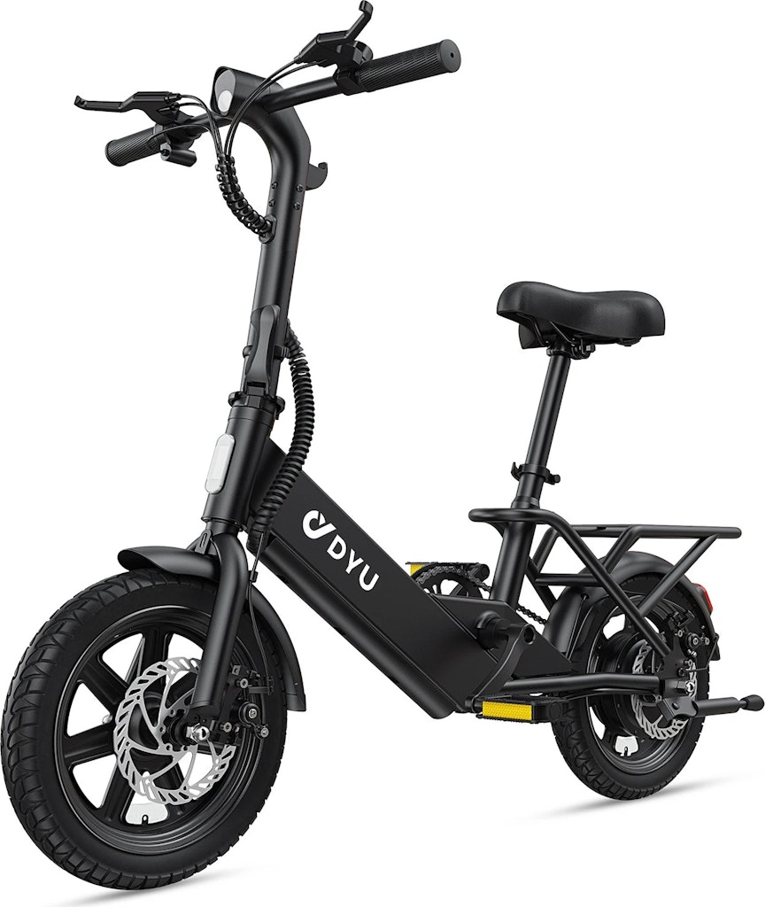 DYU C3 14" Folding Electric Bicycle: $177