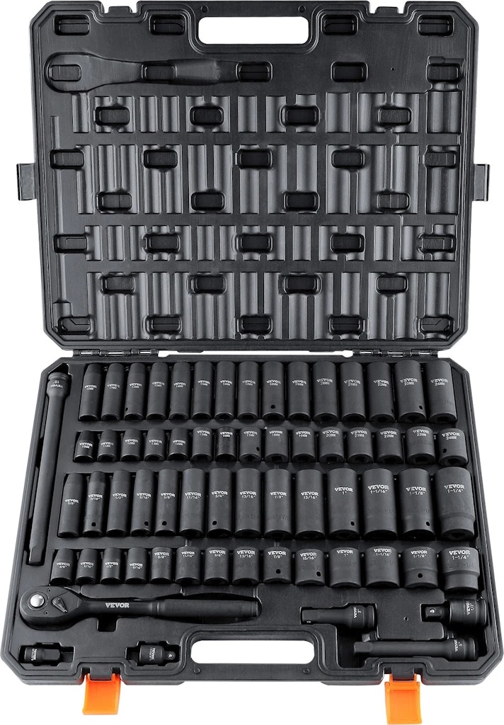 SucceBuy 1/2" Drive Impact Socket Set: $47