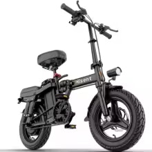 Hisent Foldable 500W Electric Bike: $159