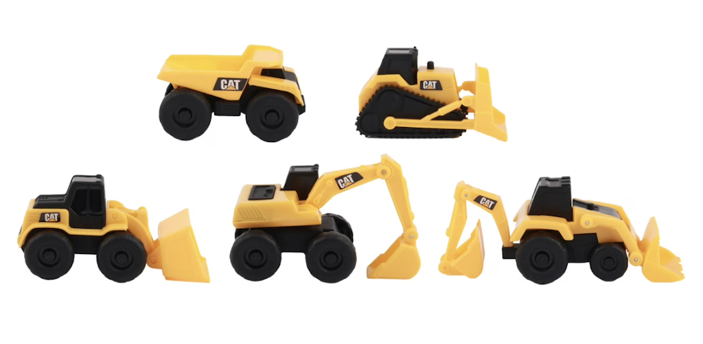 CAT Little Machines 5-Pack: $4.00