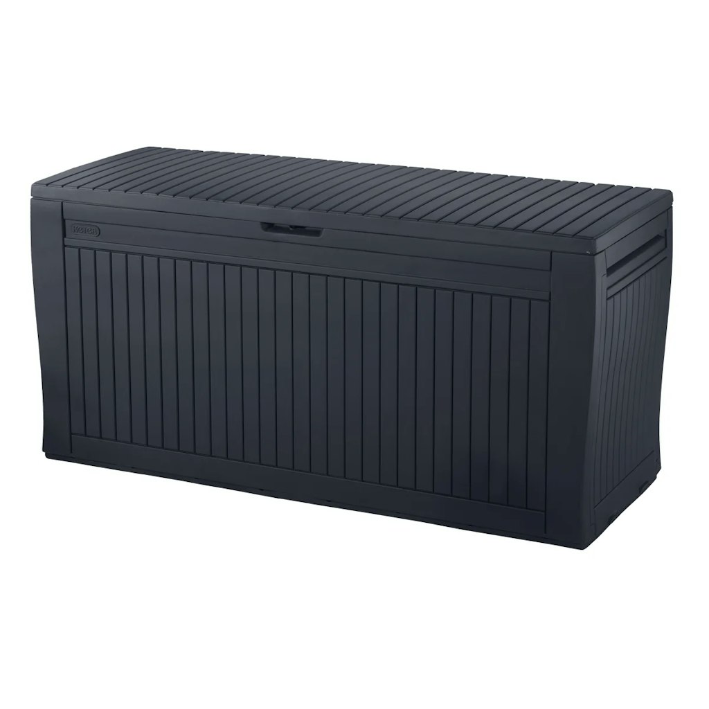 Keter Comfy 71-Gallon Resin Outdoor Deck Box: $49