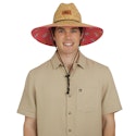 Quiksilver Men's Lifeguard Straw Sun Hat for $12 + free shipping w/ Prime