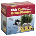 Chia Snoozing Kitty Cat Grass Planter for $11 + free shipping w/ $35