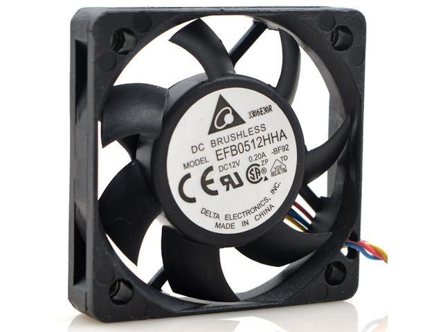 Delta EFB0512HHA 50mm 12V 4-Pin Server Fan: $14.28 Delta EFB0512HHA 50mm 12V 4-Pin Server Fan: $14.28