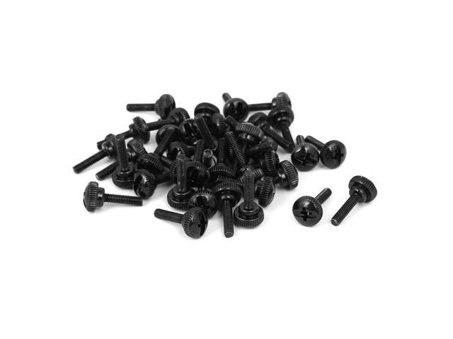 M3 x 12mm Knurled Phillips Head Thumb Screws 40-Pack: $11.49 M3 x 12mm Knurled Phillips Head Thumb Screws 40-Pack: $11.49